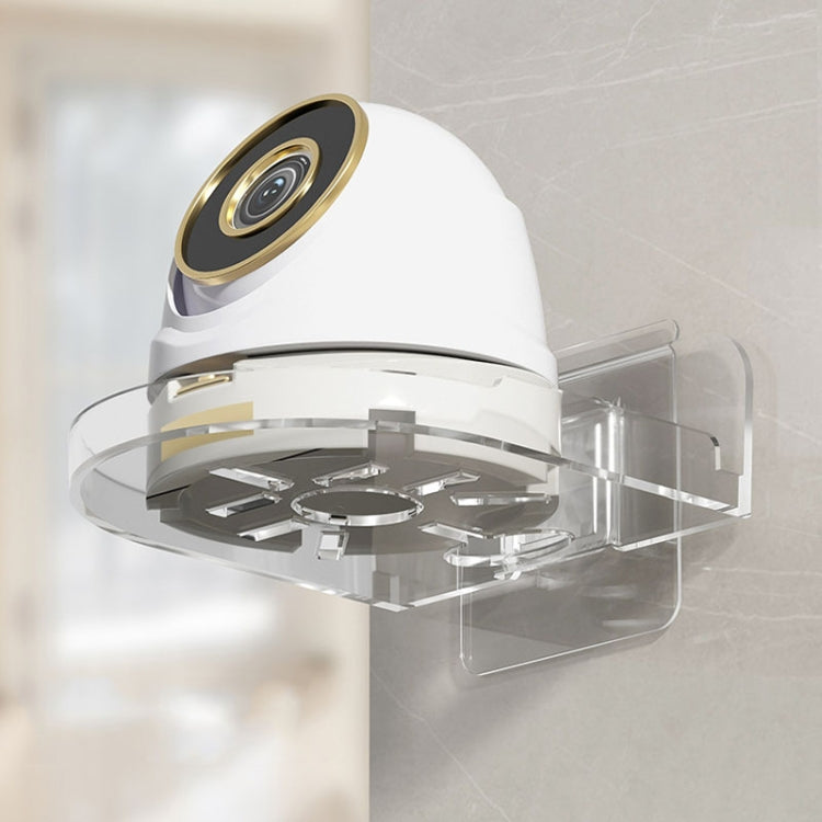Traceless Wall Mounted Camera Bracket Home No-Punch Surveillance Rack Router Shelf Traceless Wall Mounted Camera Bracket Home No-Punch Surveillance Rack Router Shelf